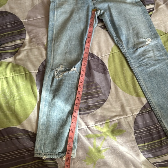 AGOLDE Riley High Rise Straight Crop in Shatter (Fits like size 23-24) - Picture 6 of 9